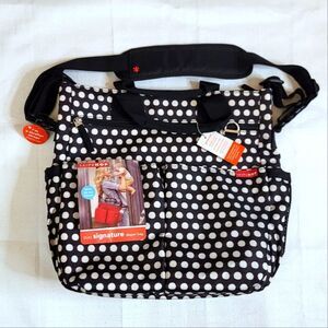 Skip Hop Versatile Duo Signature Diaper Bag Polka Dots Brand New